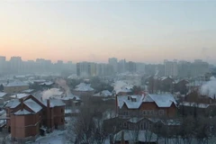 Giá rét tại Kazakhstan. (Nguồn: AP)