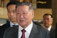 Chủ tịch tập đoàn Hyundai Motor Chung Mong-koo tại Seoul ngày 6/5/2013. (Nguồn: EPA/TTXVN)