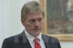 Người phát ngôn của Tổng thống Nga, ông Dmitry Peskov trong một cuộc họp ở thủ đô Moskva ngày 23/9. (Nguồn: Sputnik/AFP/TTXVN)