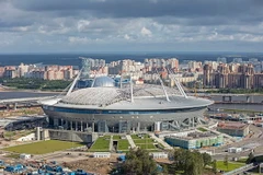 Sân vận động Zenit-Arena. (Nguồn: wikipedia.org)