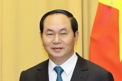 Chủ tịch nước Trần Đại Quang. (Ảnh: Nhan Sáng/TTXVN)