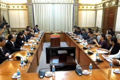 Quang cảnh buổi làm việc. (Nguồn: hochiminhcity.gov.vn)