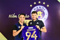 Geovane Magno nhận mức lương cao bậc nhất lịch sử V-League khi tới Hà Nội FC. (Ảnh: CTV/Vietnam+) 