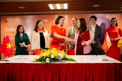 Ký kết khởi động dự án xóa bỏ bạo lực đối với phụ nữ và trẻ em ở Việt Nam