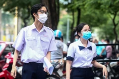 Thí sinh dự thi Tốt nghiệp Trung học phổ thông. (Ảnh: Hồng Giang/TTXVN)