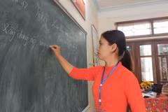Bộ Giáo dục và Đào tạo đang nỗ lực để hoàn thiện dự thảo Luật Nhà giáo. (Ảnh: Phạm Mai/Vietnam+)