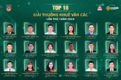 18 cá nhân được xét Giải thưởng Khuê Văn Các lần thứ nhất năm 2024. (Ảnh: BTC)