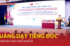 Giảng dạy tiếng Đức trước thách thức từ công nghệ số, trí tuệ nhân tạo