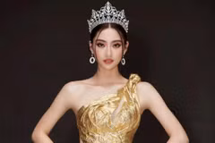 Hoa hậu Lương Thùy Linh. (Ảnh: CTV/Vietnam+)