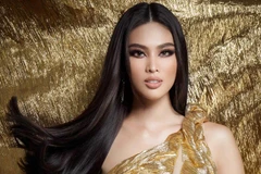 Nhan sắc Á hậu Ngọc Thảo. (Ảnh: CTV/Vietnam+)