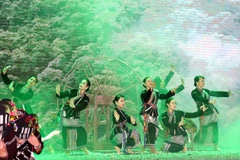 Hình ảnh một hoạt động nghệ thuật của Tuần Du lịch-Văn hóa Lai Châu năm 2020. (Ảnh: BTC)