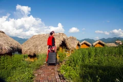 Du khách Việt chọn du lịch bền vững hậu COVID-19. (Ảnh minh họa: CTV/Vietnam+)