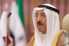 Quốc vương Kuwait Sheikh Sabah Al-Ahmad Al-Jaberal-Sabah tại Hội nghị thượng đỉnh Hội đồng hợp tác vùng Vịnh (GCC) ở Riyadh, Saudi Arabia ngày 21/5. (Nguồn: EPA/TTXVN)