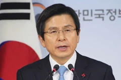 Quyền Tổng thống kiêm Thủ tướng Hàn Quốc Hwang Kyo-ahn. (Nguồn: Kyodo)