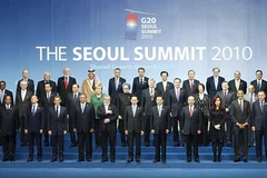 Thủ tướng Nguyễn Tấn Dũng dự Lễ khai mạc Hội nghị Cấp cao G20 tại Seoul (Hàn Quốc ), tháng 11/2010. (Ảnh: Đức Tám/TTXVN)