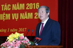 Ông Đinh Thế Huynh, Ủy viên Bộ Chính trị, Thường trực Ban Bí thư. (Ảnh: Nguyễn Dân/TTXVN)