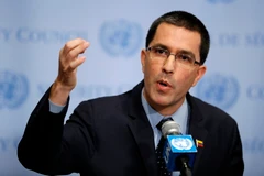 Ngoại trưởng Venezuela Jorge Arreaza. (Nguồn: THX/TTXVN)