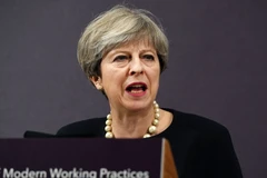 Thủ tướng Anh Theresa May. (Nguồn: EPA/TTXVN)
