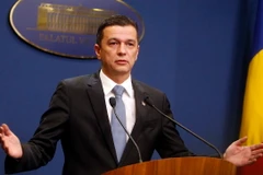 Thủ tướng Romania Sorin Grindeanu. (Nguồn: EPA/TTXVN)