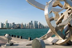 Một góc thủ đô Doha của Qatar. (Nguồn: Reuters)