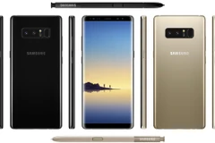 Hình ảnh mẫu điện thoại được cho là Galaxy Note 8 trên trang Twitter cá nhân của Evan Blass.