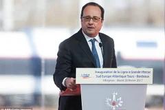 Tổng thống Pháp Francois Hollande. (Nguồn: AFP) 