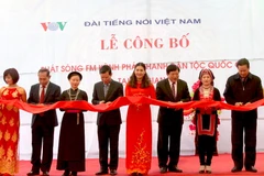 Quang cảnh lễ cắt băng khánh thành dự án. (Ảnh: Minh Tâm/TTXVN)