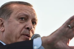 Tổng thống Thổ Nhĩ Kỳ Recep Tayyip Erdogan. (Nguồn: AFP)
