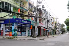 Đường phố tại Thành phố Hồ Chí Minh. (Ảnh: Thanh Vũ/TXVN)