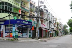 Đường phố tại Thành phố Hồ Chí Minh. (Ảnh: Thanh Vũ/TXVN)