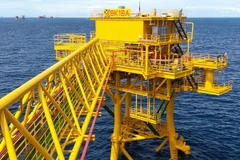 Giàn BK-18A, mỏ Bạch Hổ. (Nguồn: petrotimes.vn)