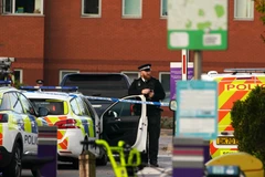 Cảnh sát tại hiện trường vụ việc. (Nguồn: nbcnews.com)