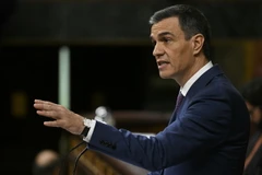 Thủ tướng Tây Ban Nha Pedro Sanchez. (Ảnh: AFP/TTXVN)