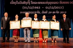 Kỷ niệm 30 năm thành lập Đài Truyền hình Quốc gia Lào