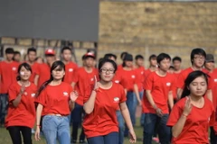Màn trình diễn Flashmob tại ngày hội Tôi là sinh viên 2013