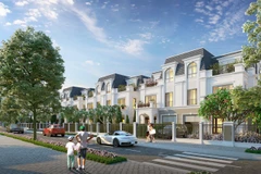 Phân khúc biệt thự ven đô đang được giới nhà giàu ưa chuộng. (Ảnh: VIetnam+)