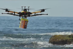 Máy bay không người lái ven biển. (Ảnh minh họa. Nguồn: AFP/TTXVN)