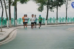 Giải chạy Tay Ho Half Marathon 2020 chính thức khởi tranh ngày 12/7 tới với điểm xuất phát tại Vườn hoa Lạc Long Quân. (Ảnh: PV/Vietnam+)