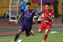 Sài Gòn FC đặt mục tiêu vô địch V-League 2020 sau giai đoạn một. (Ảnh: Giang Hiển/Vietnam+) 