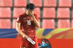 U23 Việt Nam thất thần rời sân Thái Lan khi bị loại sớm ở U23 châu Á