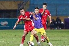 Hà Nội FC đang gây sức ép lớn cho Viettel ở cuộc đua vô địch V-League 2020. (Ảnh: Hiển Nguyễn/Vietnam+)