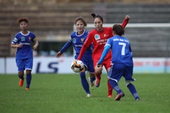 Kịch tính ở trận đấu mở màn giải bóng đá nữ Vô địch Quốc gia 2020