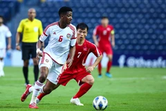 U23 UAE muốn thắng U23 Jordan ở lượt trận cuối cùng bảng D. (Ảnh: Nguyên An/Vietnam+)