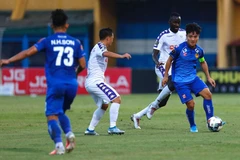 Quảng Nam vô địch mùa giải 2017 ấn tượng nhưng sau đó đi xuống nhanh chóng khi liên tục phải trụ hạng. (Ảnh: VPF)