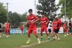 Viettel FC trở lại tập luyện sớm nhờ có trung tâm huấn luyện riêng biệt. (Ảnh: Viettel FC) 