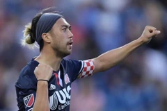 Lee Nguyên thi đấu ở V-League 2021 với tư cách cầu thủ nội do đã có quốc tịch Việt Nam. (Ảnh: FBNV) 