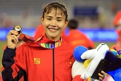 Trương Thị Kiều chưa thể sang Hàn Quốc phẫu thuật chấn thương dây chằng. (Ảnh: VFF) 