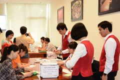Phiên đấu giá của Công ty Xuất nhập khẩu và Đầu tư Hà Nội trong tháng 11. (Ảnh: HNX)