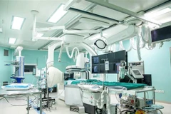 Phòng mổ của Bệnh viện Nhi đồng Thành phố Hồ Chí Minh. (Ảnh: Đinh Hằng/TTXVN)