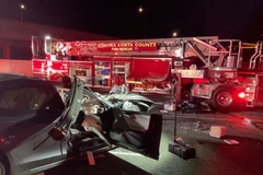 Hiện trường vụ tai nạn. (Nguồn: San Francisco Chronicle)